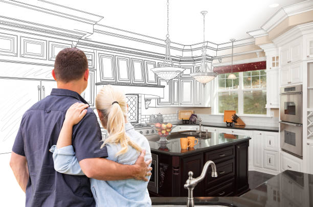 Professional Kitchen Island Installation technician working in Clifton Heights, PA